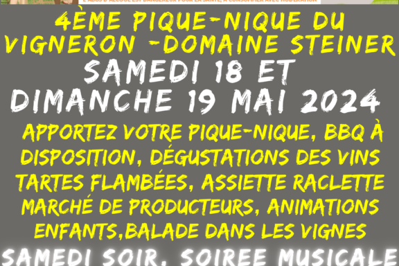 PIQUE NIQUE CHEZ LE VIGNERON 2024